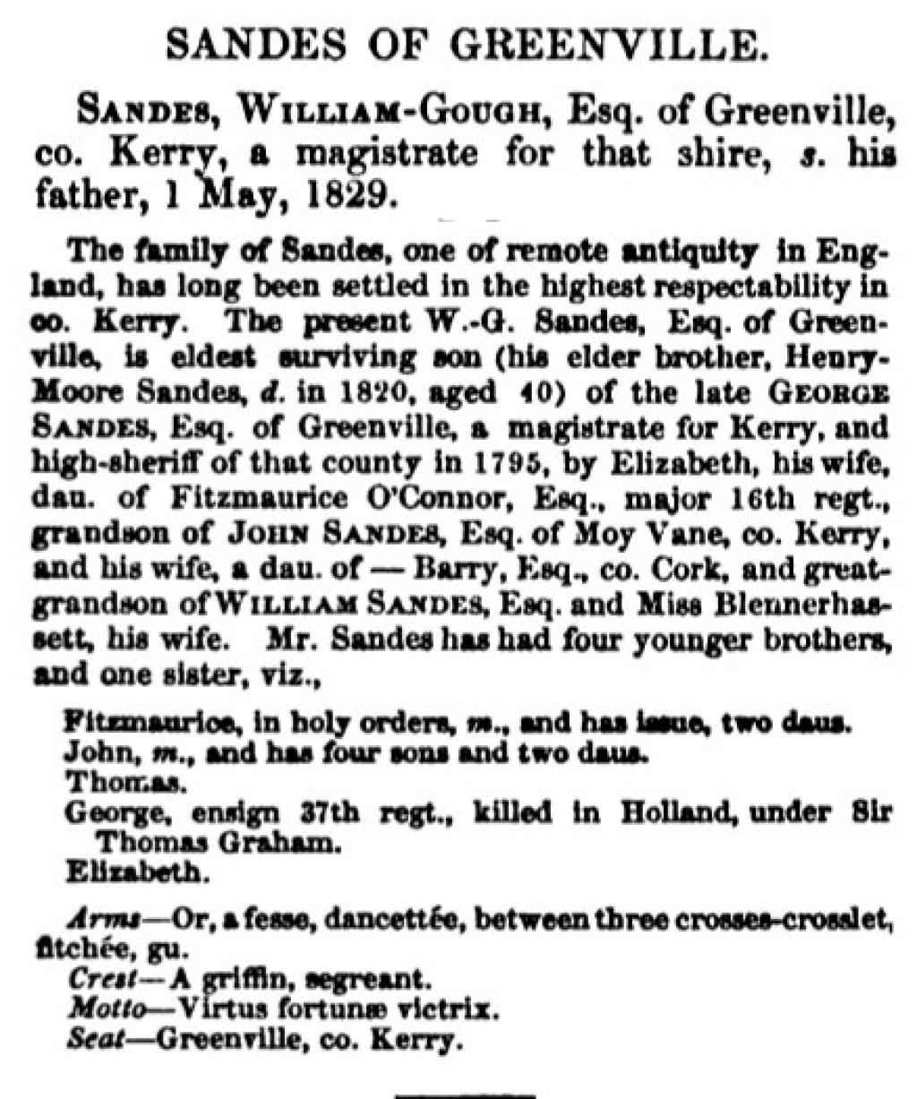  Burke's Genealogical & Heraldic Dictionary of the Landed Gentry of England and Ireland - 1847 (Vol II)