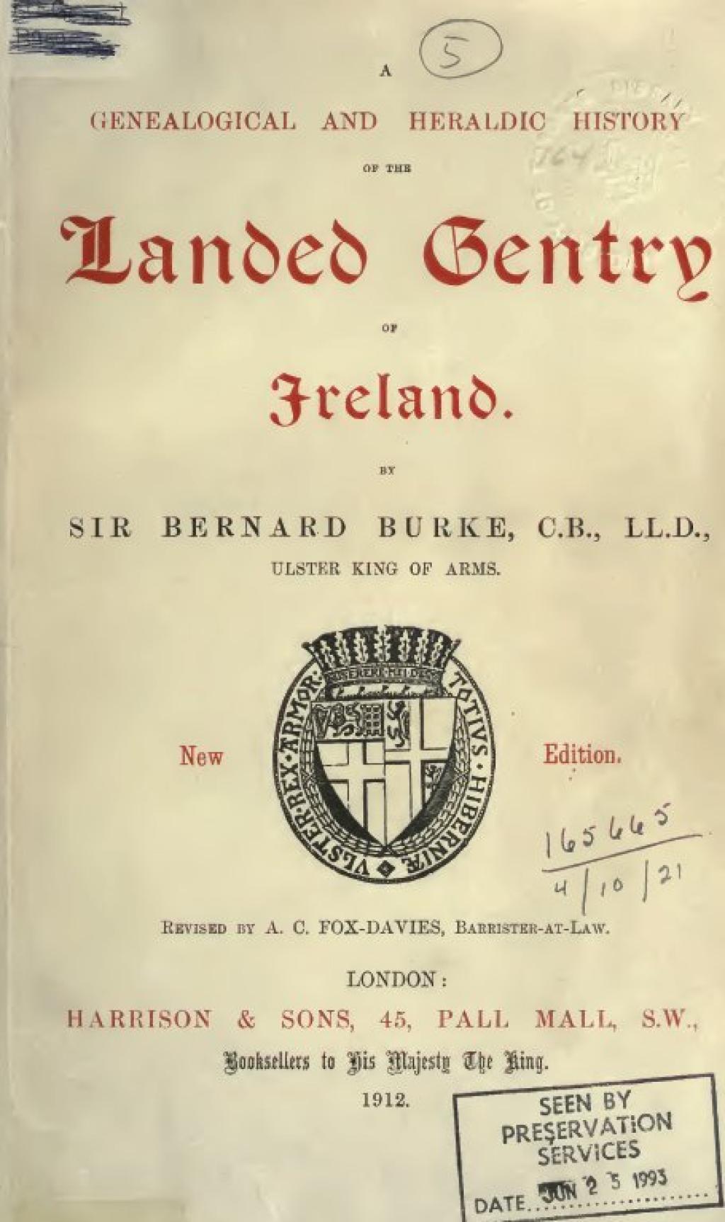 Burkes (1912)