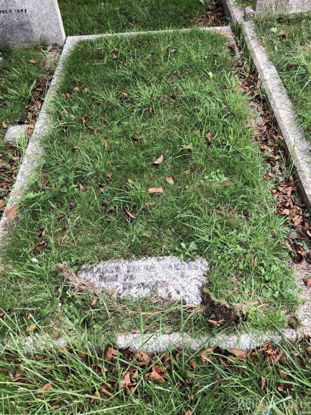 Headstone of Douglas Sandes