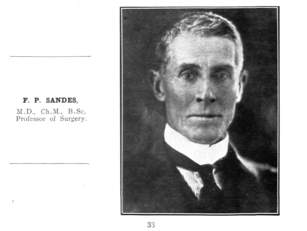 Francis Percival Sandes (1876 - 1945) 