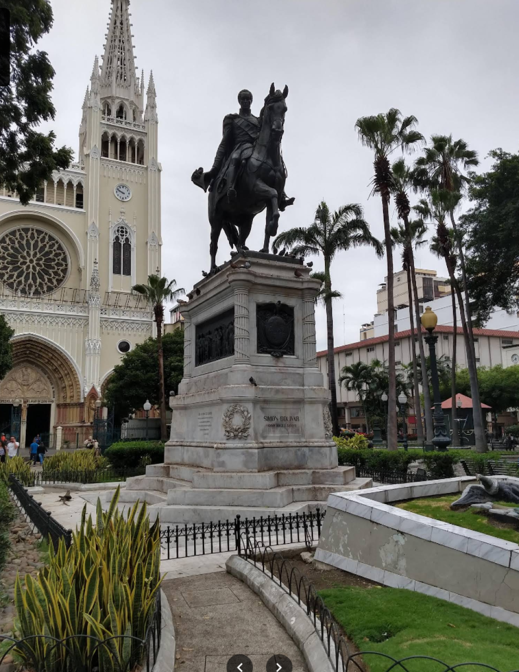 Statue of Simon Bolivar, Guayaquil, Ecuador